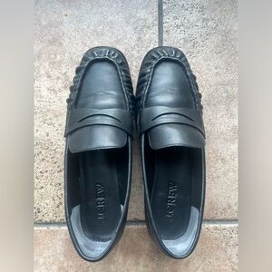 J. Crew Women’s Maison Ruched Leather Loafers